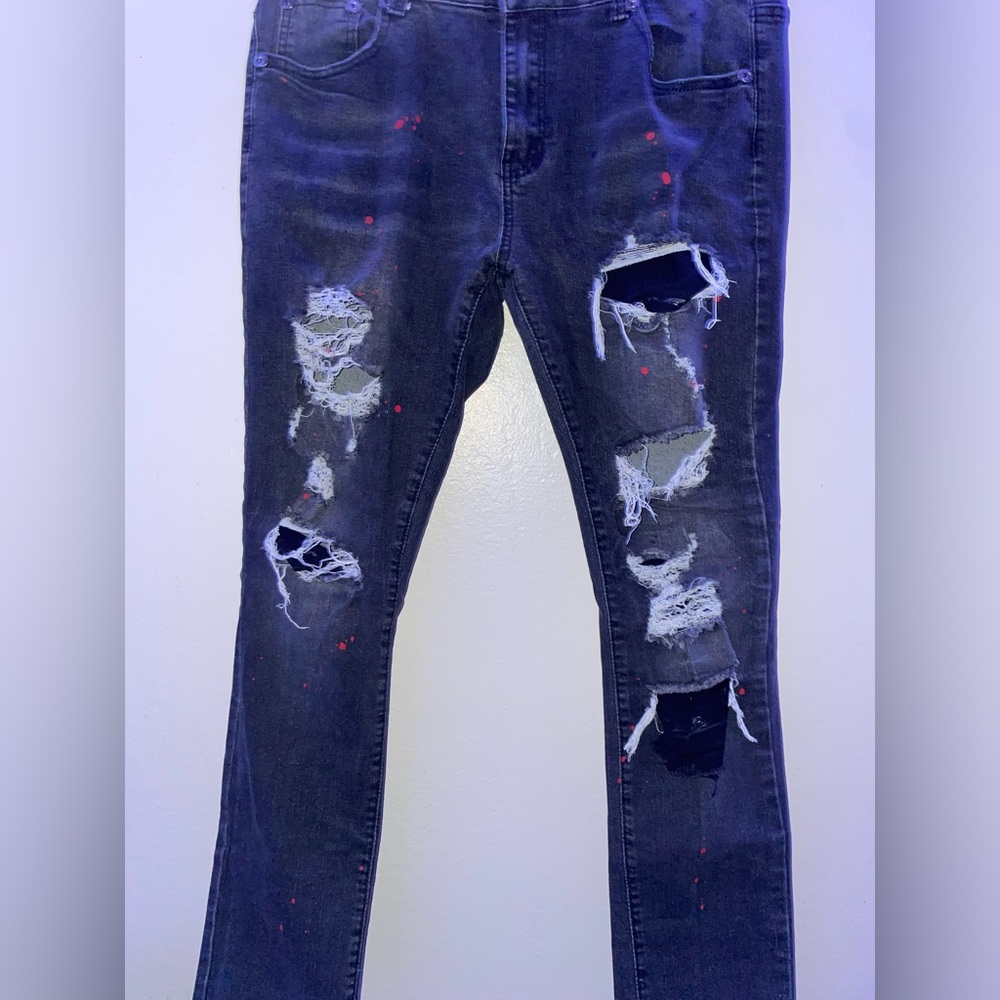 Styled 'M SOCIETY' jeans